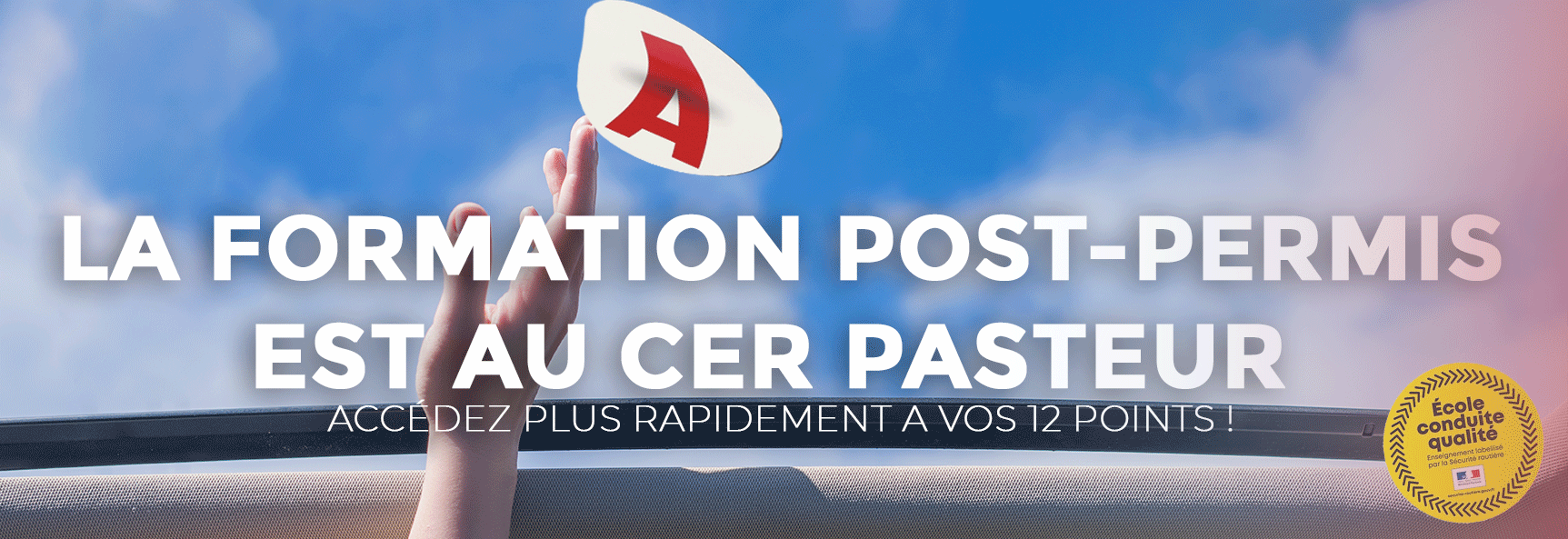 Stage postpermis Raccourcir le délai pour acquérir ses 12 points
